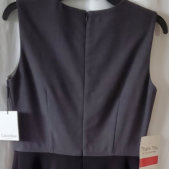 NWT! Vintage Calvin Klein Lined Dress Size: 4 - Picture 9 of 10